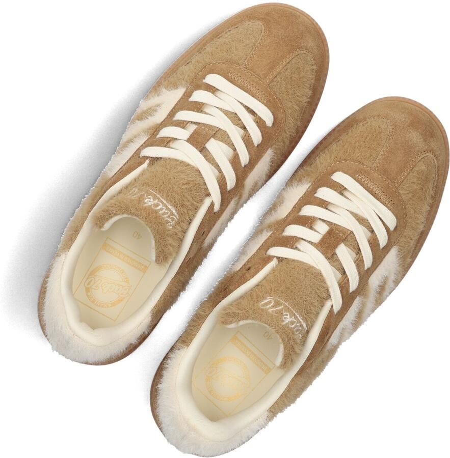 BACK70 Lage Sneakers Dames Xxl Ponyhair Bruin - Foto 2