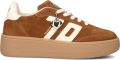 BACK70 Lage Sneakers Dames Xxl Suède Bruin - Bruin