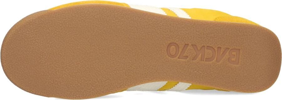 BACK70 Lage Sneakers Dames Rocket Textiel Geel - Foto 4