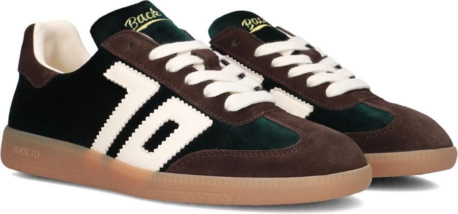 BACK70 Lage Sneakers Dames Cloud Textiel Groen