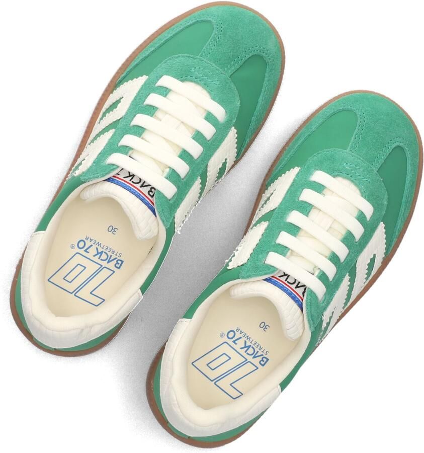 Back70 Kids Lage sneakers Ghost K Groen Suède - Foto 2
