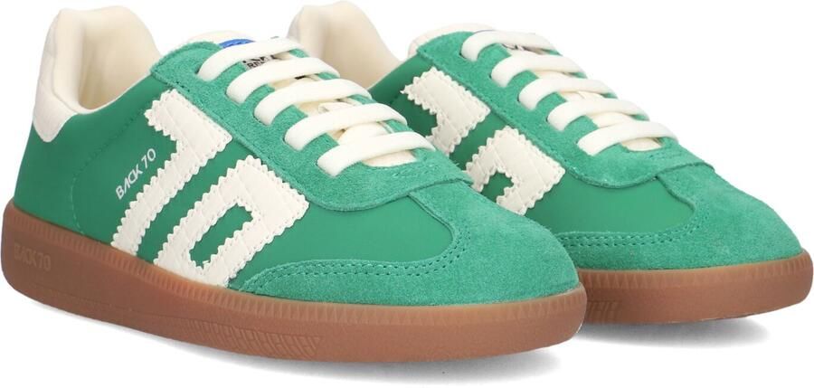 Back70 Kids Lage sneakers Ghost K Groen Suède