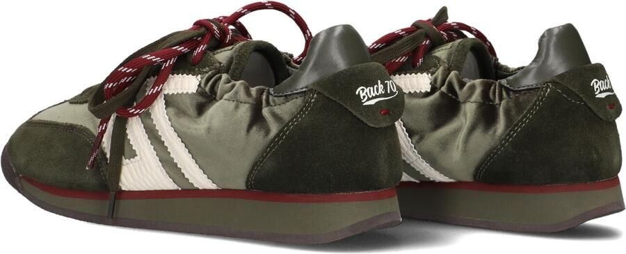 BACK70 Lage Sneakers Dames Rocket Suède Groen - Foto 3