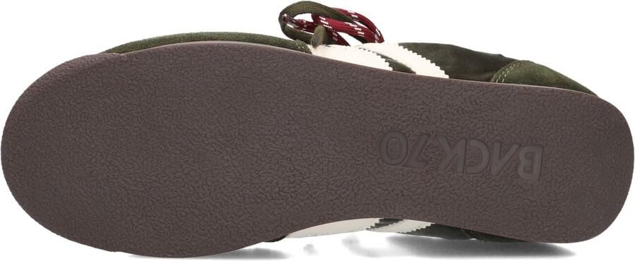 BACK70 Lage Sneakers Dames Rocket Suède Groen - Foto 5