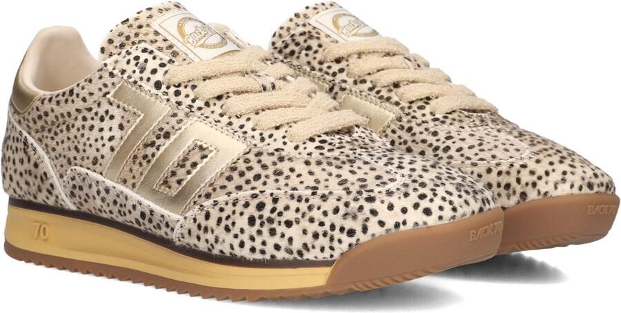 BACK70 Lage Sneakers Dames Jogger Ponyhair