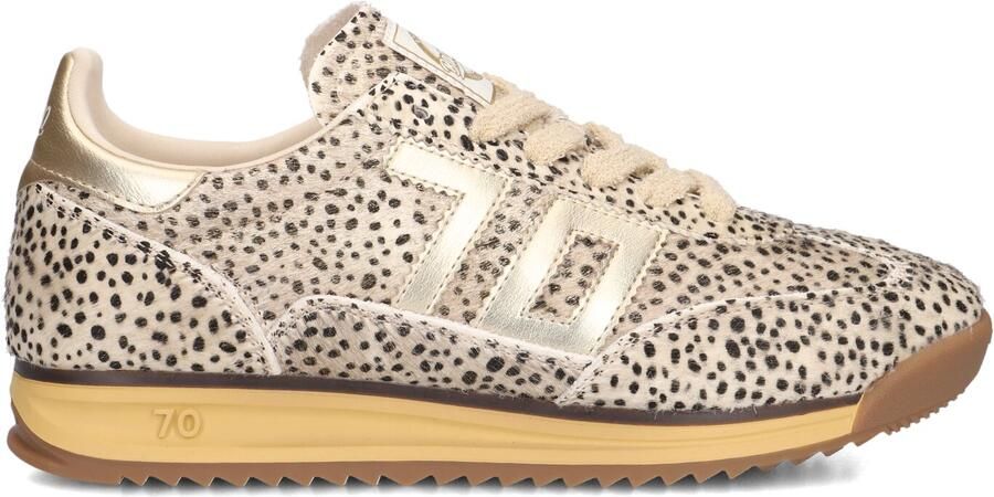 BACK70 Lage Sneakers Dames Jogger Ponyhair
