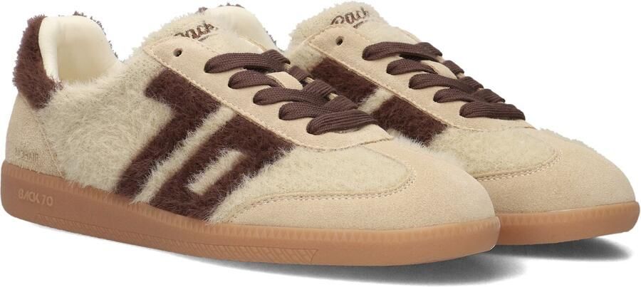 BACK70 Lage Sneakers Dames Mohair Ponyhair