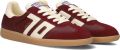 BACK70 Lage Sneakers Dames Cloud Suède Bordeaux - Rood