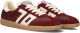BACK70 Lage Sneakers Dames Cloud Suède Bordeaux - Rood