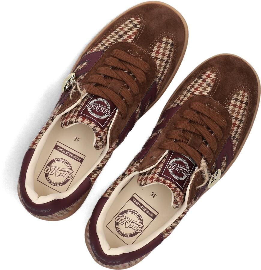 BACK70 Lage Sneakers Dames Cloud Textiel Bordeaux - Foto 3