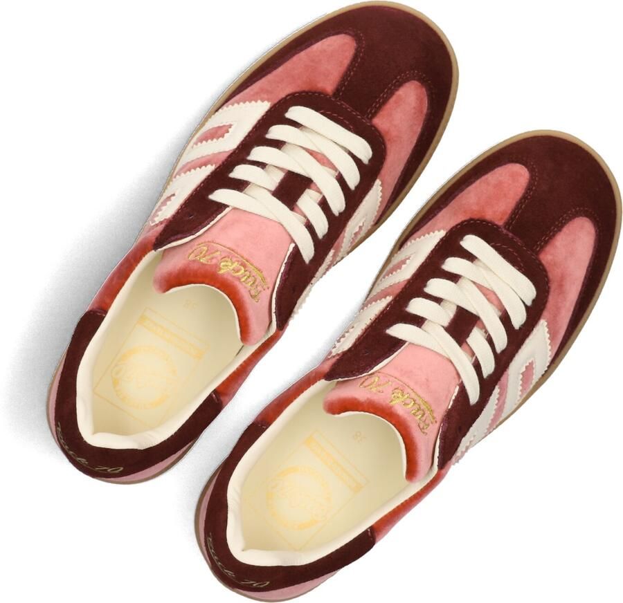 BACK70 Lage Sneakers Dames Cloud Textiel Bordeaux - Foto 3