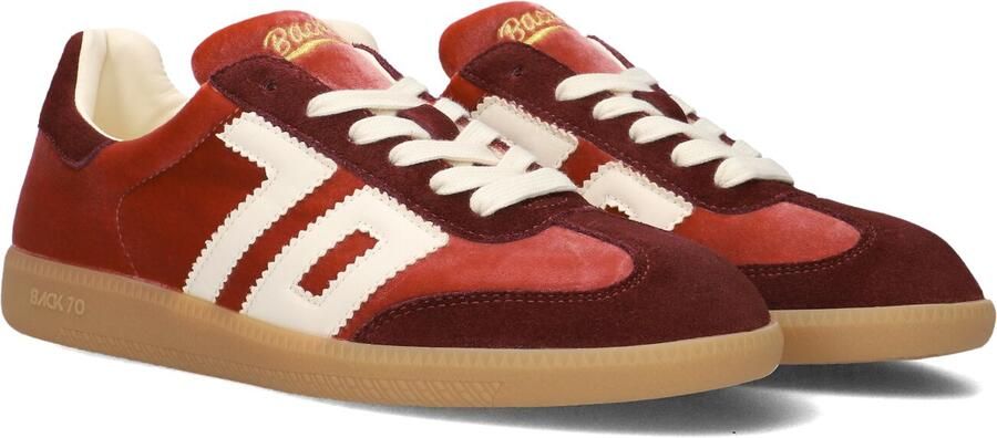 BACK70 Lage Sneakers Dames Cloud Textiel Bordeaux