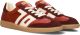 BACK70 Lage Sneakers Dames Cloud Textiel Bordeaux - Rood