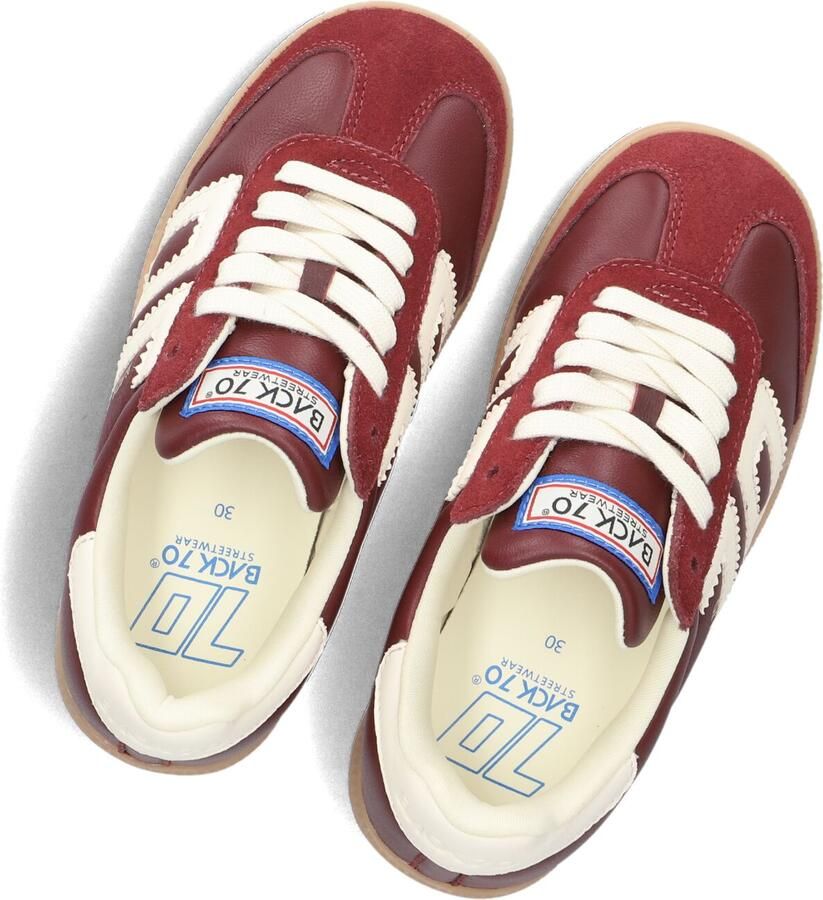 Back70 Cloud N Sneakers Meisjes Leren Sneaker Bordeaux - Foto 2