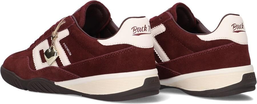 BACK70 Lage Sneakers Dames Fireball Suède Rood - Foto 2