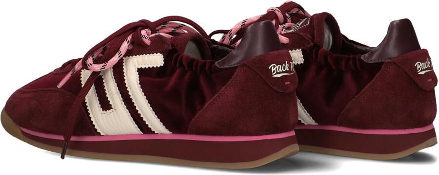 BACK70 Lage Sneakers Dames Rocket Suède Bordeaux - Foto 5