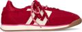 BACK70 Lage Sneakers Dames Rocket Textiel Rood - Rood
