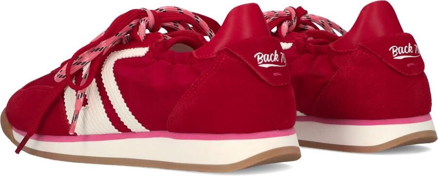 BACK70 Lage Sneakers Dames Rocket Textiel Rood - Foto 3