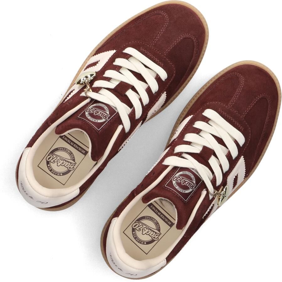 BACK70 Lage Sneakers Dames Xxl Suède Bordeaux - Foto 2