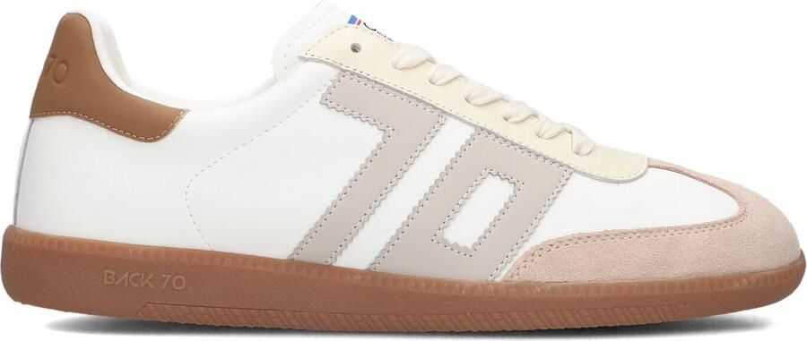 BACK70 Lage Sneakers Heren Cloud Suède Wit - Foto 3