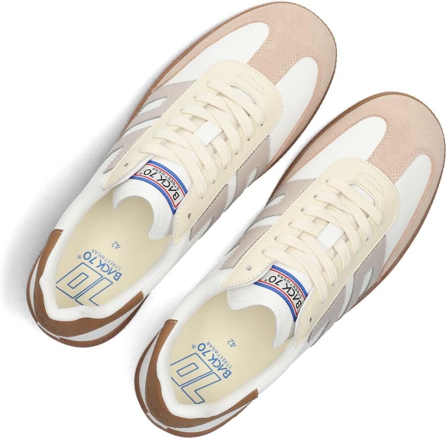 BACK70 Lage Sneakers Heren Cloud Suède Wit - Foto 2