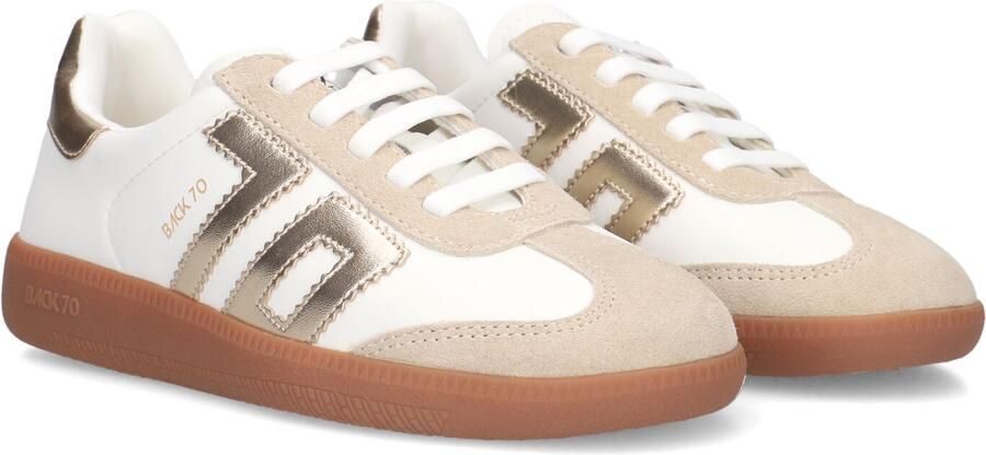 Back70 Meisjes Lage sneakers Cloud Wit Suède