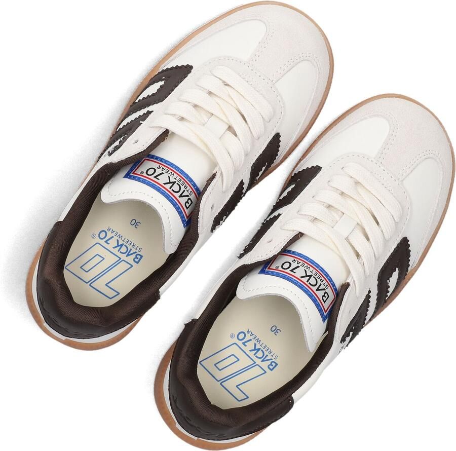 Back70 Cloud K Sneakers Jongens Leren Sneaker Wit - Foto 2