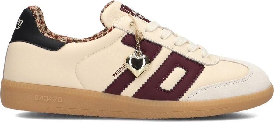 BACK70 Lage Sneakers Dames Spongy Suède Creme - Foto 3
