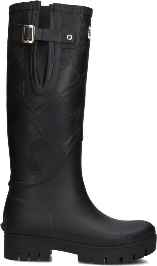 BARBOUR Regenlaarzen Dames Leighton Tartan Tall Welly Rubber Zwart - Foto 4