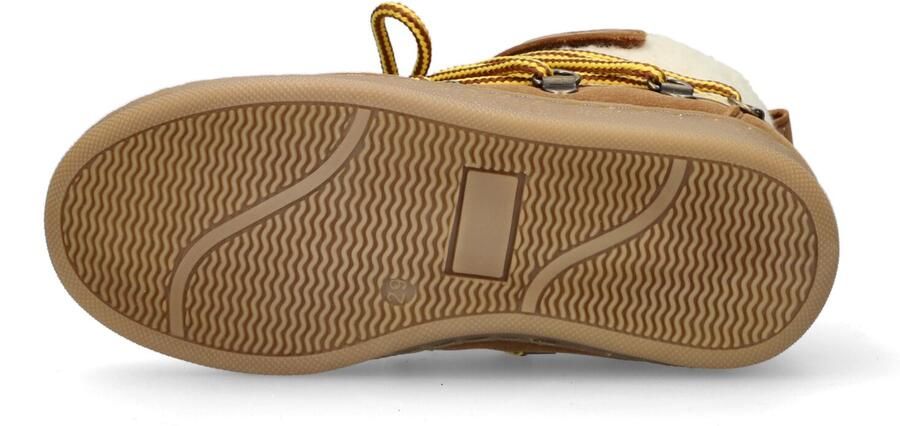 Bear & Mees Bruin Tinten B&m Snowboats Veterboots Laarzen Met Veters Meisjes Beige - Foto 5