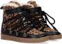 Bear & Mees B&m Snowboats Veterboots Laarzen Met Veters Meisjes Beige - Thumbnail 1