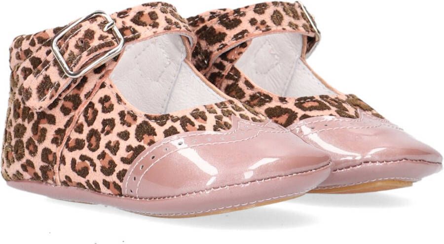 Beberlis Caddo Babyschoenen Babyslofjes Meisjes Roze