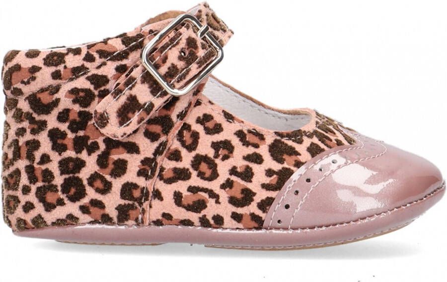 Beberlis Caddo Babyschoenen Babyslofjes Meisjes Roze