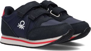 Benetton Word Lage sneakers Jongens Blauw