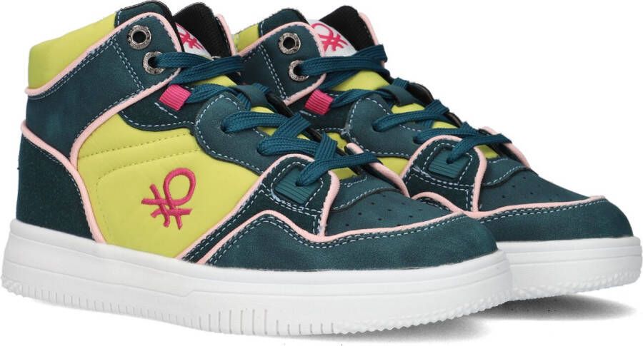 Benetton Rod Mx Hoge sneakers Meisjes Kids Groen