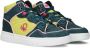 Benetton Rod Mx Hoge sneakers Meisjes Kids Groen - Thumbnail 1