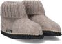 Bergstein kids pantoffels Beige Wol Effen 20 - Thumbnail 1