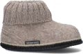 Bergstein Cozy Sloffen Pantoffels voor en kinderen 100% Zuiver sc wol Beige - Beige