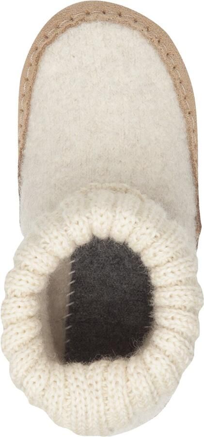 Bergstein Cozy Lux Pantoffels Meisjes Sloffen Beige - Foto 4