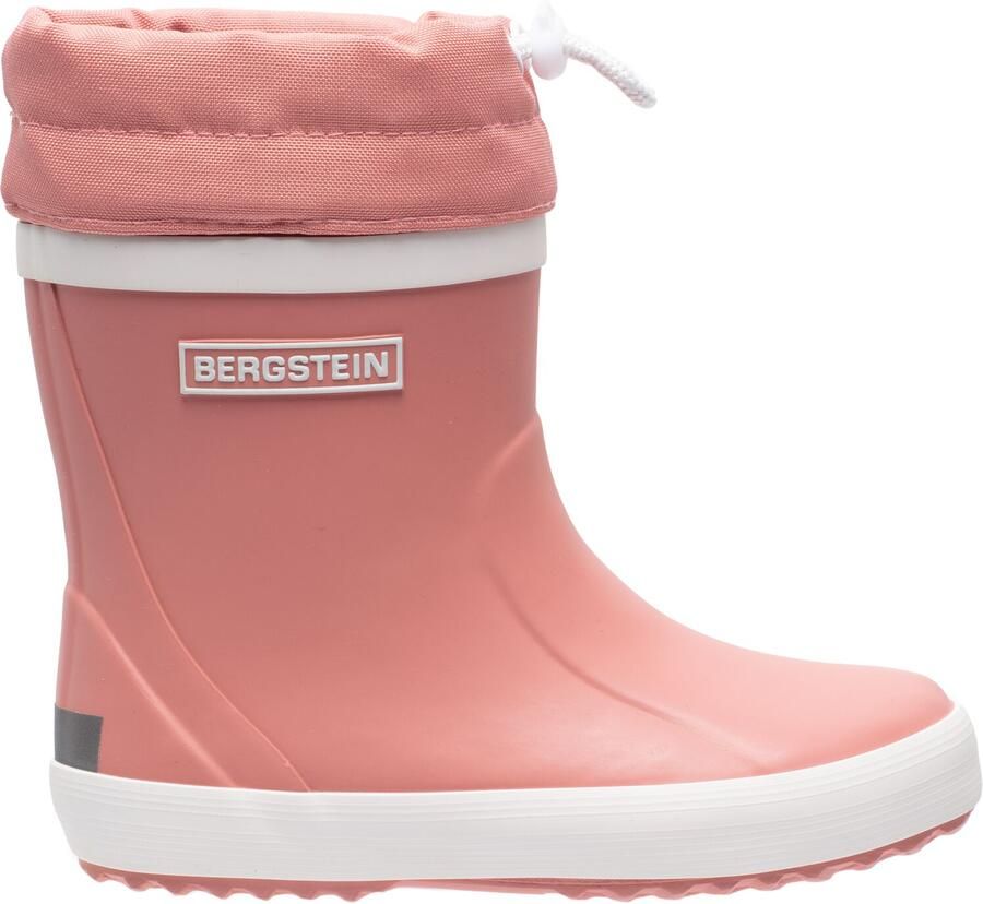 Bergstein regenlaarzen lichtroze wit Rubber