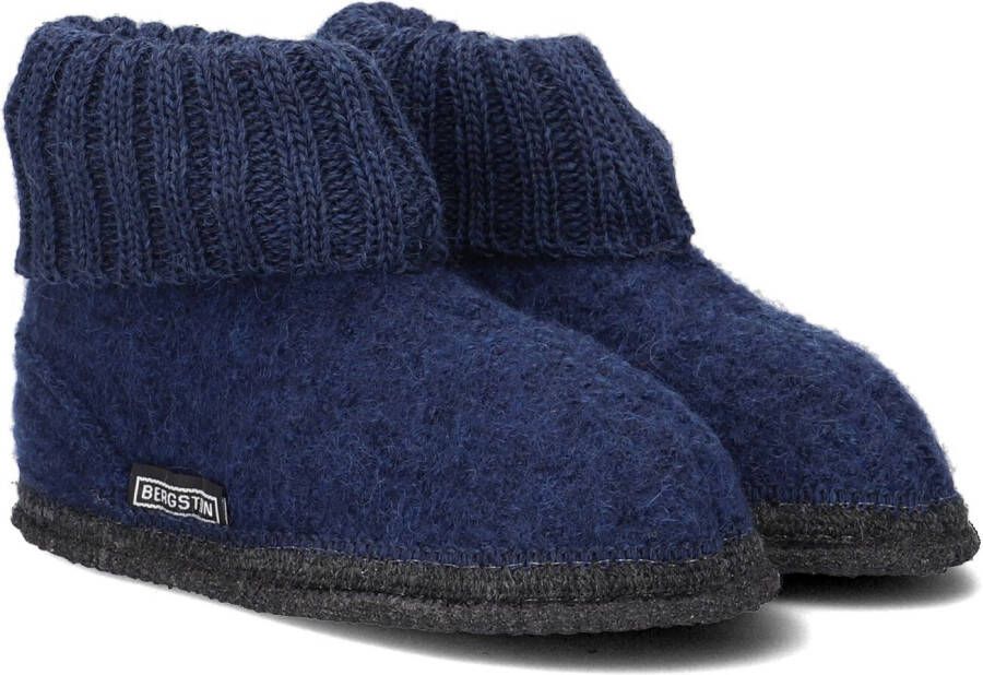 Bergstein Blauwe Pantoffels Cozy