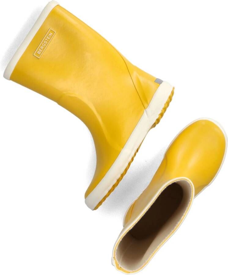 Bergstein regenlaarzen Geel wit Rubber Effen 35 - Foto 3