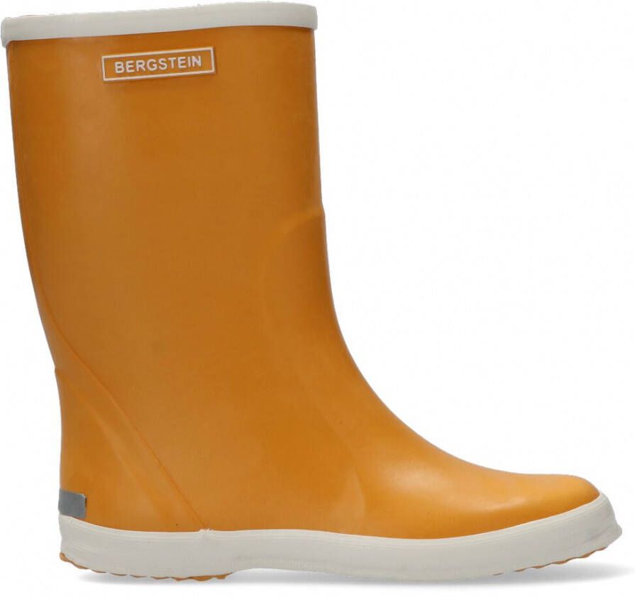 Bergstein Rainboot regenlaarzen okergeel Rubber Effen 30