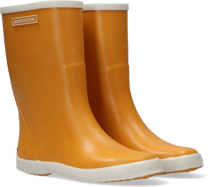 Bergstein Rainboot regenlaarzen okergeel Rubber Effen 34