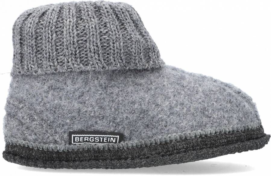 Bergstein Cozy pantoffel Zwart Wol Effen 29