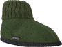 Bergstein Cozy pantoffels groen kids Jongens Meisjes Wol 41 - Thumbnail 1