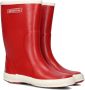 Bergstein regenlaarzen Rood wit Rubber Effen 31 - Thumbnail 1