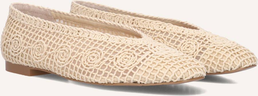 BIBI LOU Ballerina Dames 653z61vk Maat: 41 Materiaal: Raffia Kleur: Beige