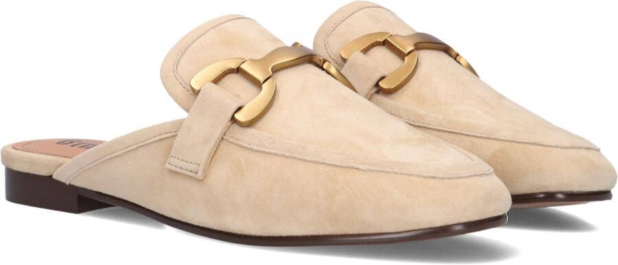 BIBI LOU Muiltjes Dames 580z30vk Maat: 38 Materiaal: Suède Kleur: Beige