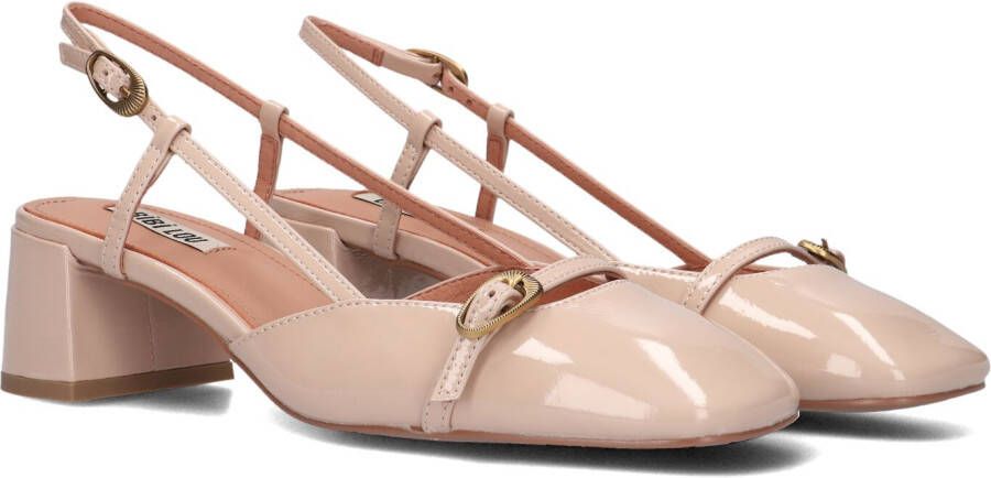 BIBI LOU Slingbacks Dames 676z21 Maat: 39 Materiaal: Leer Kleur: Nude